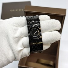 Gucci black twirl for sale  LEAMINGTON SPA