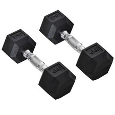 Hexagonal dumbbells kit for sale  GREENFORD