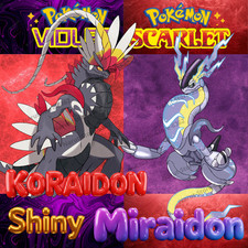 Shiny miraidon koraidon for sale  Miami