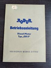 Betriebsanleitung robur diesel gebraucht kaufen  Zittau