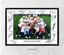 Team europe ryder usato  Spedire a Italy