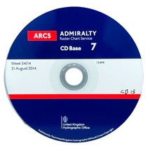 Carta Raster Digital Oficial Marítima Admiralty ARCS CD Base 7 34/14 13498 comprar usado  Enviando para Brazil