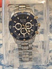 Mens bulova marine for sale  LIVERPOOL
