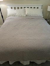 Solid gray quilted for sale  Lancaster