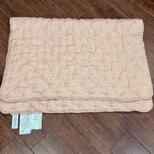 Edredom acolchoado tufado infantil Pottery Barn berço chique gasto rosa comprar usado  Enviando para Brazil