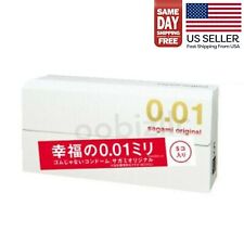 Preservativos Sagami Original 001 Ultra Finos 0,01mm 5 Peças, Fabricados no Japão - Vendedor dos EUA comprar usado  Enviando para Brazil