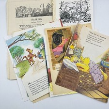 Usado, Pacote de papel jornal lixo páginas de livros infantis vintage x70 peças álbum de recortes efêmero comprar usado Usado, Pacote de papel jornal lixo páginas de livros infantis vintage x70 peças álbum de recortes efêmero comprar usado  Enviando para Brazil