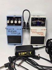 LOTE Pedais de Efeitos de Guitarra Boss TU-2 Afinador Cromático e Super Chorus CH-1 (B7) comprar usado LOTE Pedais de Efeitos de Guitarra Boss TU-2 Afinador Cromático e Super Chorus CH-1 (B7) comprar usado  Enviando para Brazil