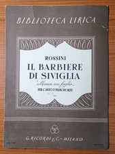 Rossini barbiere siviglia usato  Cosenza