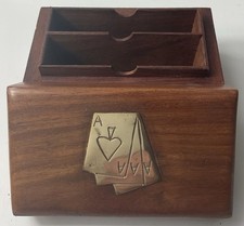 Vintage wooden brass for sale  BROUGH