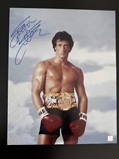 Foto autografada 16x20 de Sylvester Stallone Rocky Balboa prova de ROCKY III ASI comprar usado  Enviando para Brazil