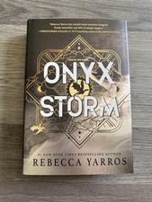 Onyx Storm First Print/First Edition Sprayed Edges Rebecca Yarros comprar usado  Enviando para Brazil