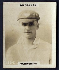 PHILLIPS - CRICKETERS (PINNACE) - #183C MACAULAY, YORKSHIRE comprar usado  Enviando para Brazil