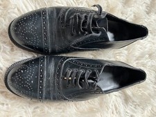 Men black leather for sale  PETERBOROUGH