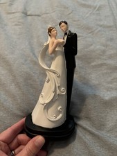 Decoração de bolo de casamento para noivos comprar usado  Enviando para Brazil