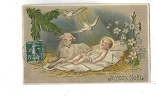 Old postcard embossed d'occasion  Expédié en Belgium