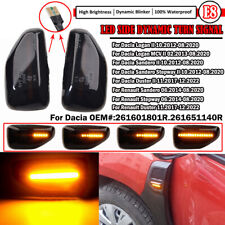 Luz indicadora lateral indicadora dinâmica LED Stepway Sandero para Dacia Renault Duster comprar usado  Enviando para Brazil