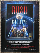 Usado, RUSH - R40 LIVE 2015 Full page UK magazine ad comprar usado  Enviando para Brazil