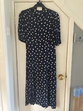 Navy polka dot for sale  NORTHWICH