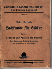 Wernicke fachkunde bäcker gebraucht kaufen  Kiel