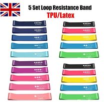 Usado, Bandas de resistência exercício esportes loop fitness academia em casa ioga conjunto de látex ou solteiros comprar usado  Enviando para Brazil