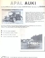 Apal auki buggy d'occasion  Expédié en Belgium