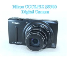 Usado, Câmera Digital Nikon COOLPIX S9500 1080i HD Gravação de Vídeo Tela Sensível Ao Toque Preta comprar usado  Enviando para Brazil