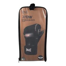 Usado, Luvas de treinamento Everlast Titan híbridas gancho e laço MMA - Preto comprar usado  Enviando para Brazil
