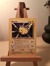 Carte pokémon pikachu d'occasion  France