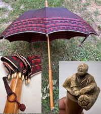 Ancien parapluie japonais d'occasion  Paris I