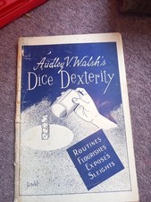 Audley walshs dice for sale  STEVENAGE