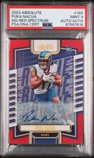 2023 Absolute Red Puca Nacua Auto /100 PSA 9 comprar usado  Enviando para Brazil