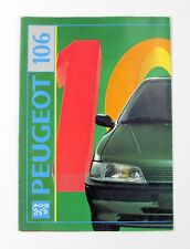 Peugeot 106 brochure usato  Caserta