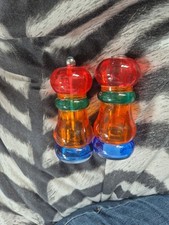 Colourful salt shaker for sale  COLCHESTER