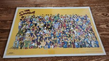 Simpsons character poster for sale  Alton