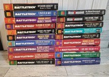Battletech book lot for sale  Santa Maria