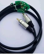 Technics 1210 1200 Mk2 3 5 RCA cabo fono com placa de circuito impresso , usado comprar usado  Enviando para Brazil