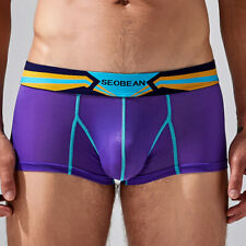 SEOBEAN Para hombres Ropa Interior de Nylon Sexy Pantalones Cortos Deportes Calzoncillos Bolsa Calzoncillos Boxer segunda mano  Embacar hacia Mexico