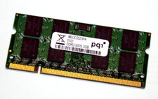 Usado, 2 GB DDR2 RAM 200-pin SO-DIMM 2Rx8 PC2-6400S Laptop-Memory   'pqi MECEG523PA' comprar usado  Enviando para Brazil