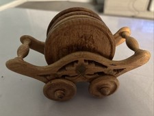 Wooden cart holding for sale  SHIPLEY