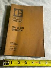 Usado, Guincho manual de peças Caterpillar 58 e 59  comprar usado  Enviando para Brazil