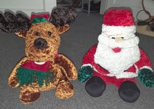Father christmas reindeer for sale  WELLINGBOROUGH