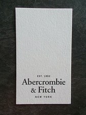 Carte abercrombie fitch d'occasion  Douarnenez