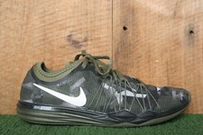 Tênis esportivo feminino Nike 'Dual Fusion Hit' verde camuflado tênis tamanho 6,5, usado comprar usado  Enviando para Brazil