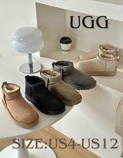 Bota UGG masculina e feminina unissex clássica ultra mini pele de carneiro (US4-US12)EU35-44 comprar usado Bota UGG masculina e feminina unissex clássica ultra mini pele de carneiro (US4-US12)EU35-44 comprar usado  Enviando para Brazil