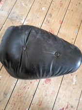 Motorbike saddle black for sale  WAREHAM