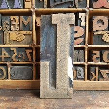 Huge wooden letterpress for sale  LONDON