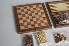 Schach backgammon dame gebraucht kaufen  Bohmte