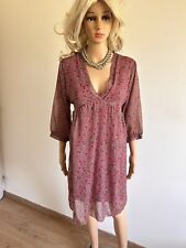 Robe imprimée rose d'occasion  Void-Vacon