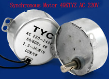 1 peça motor síncrono 49KTYZ AC 220V 2,5 a 30 rpm/min CW/CCW 4W redutor de engrenagem, usado comprar usado  Enviando para Brazil